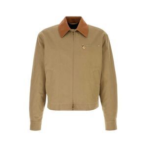 Versace Men Cappuccino Cotton Jacket